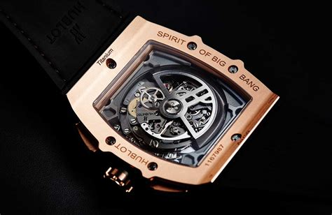 how to set the time on a hublot big bang|spirit of big bang clock time.